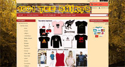 Desktop Screenshot of 1001-tee-shirts.com